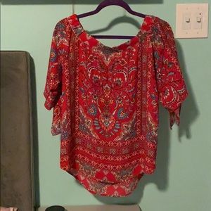 Verse flowy shirt